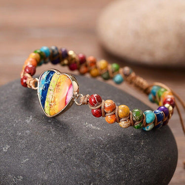 The Chakra-Loving Jasper Braided Friendship Bracelet-Your Soul Place